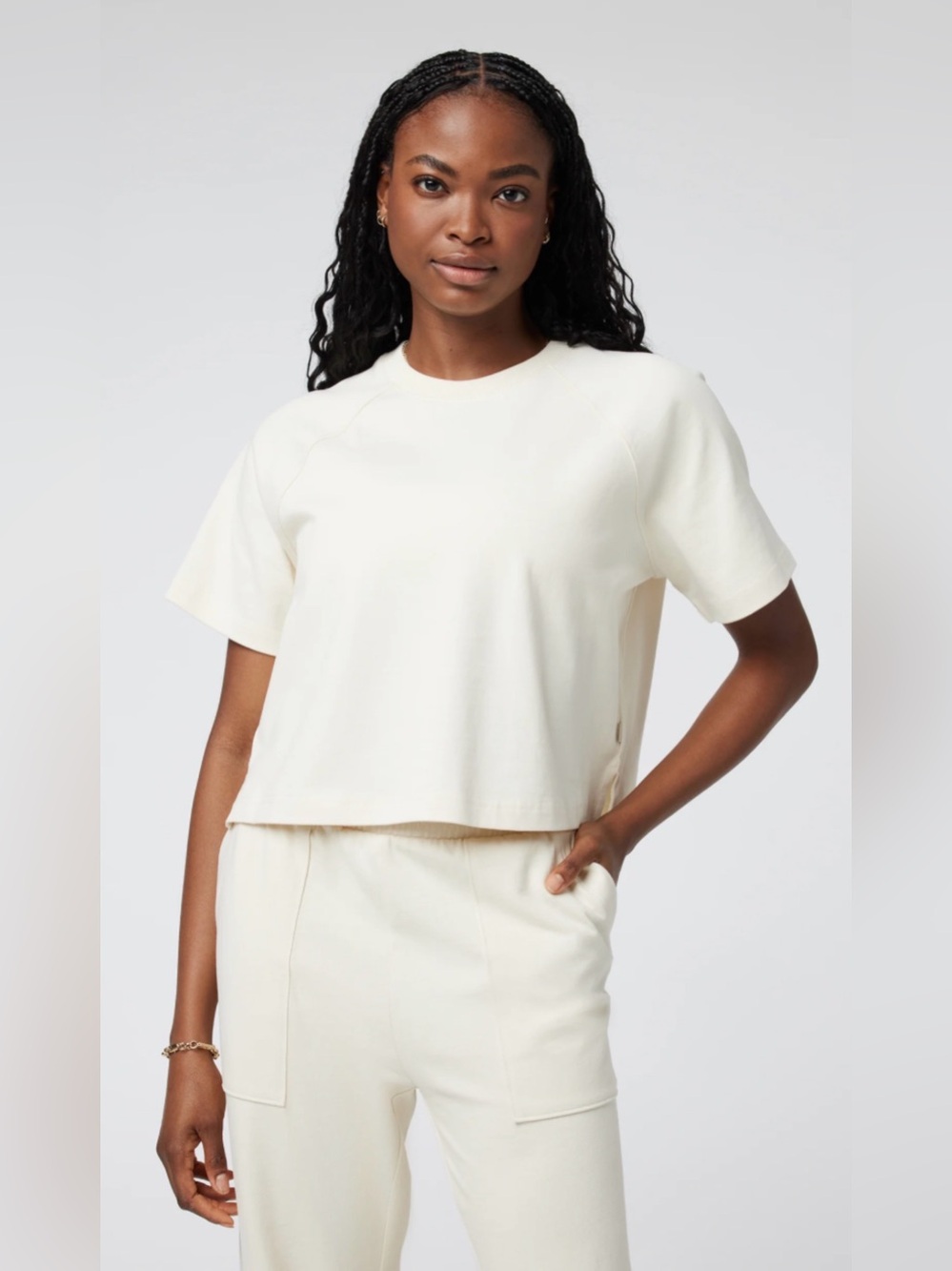 RARE Vuori mackenzie top cream S - Picture 3 of 10